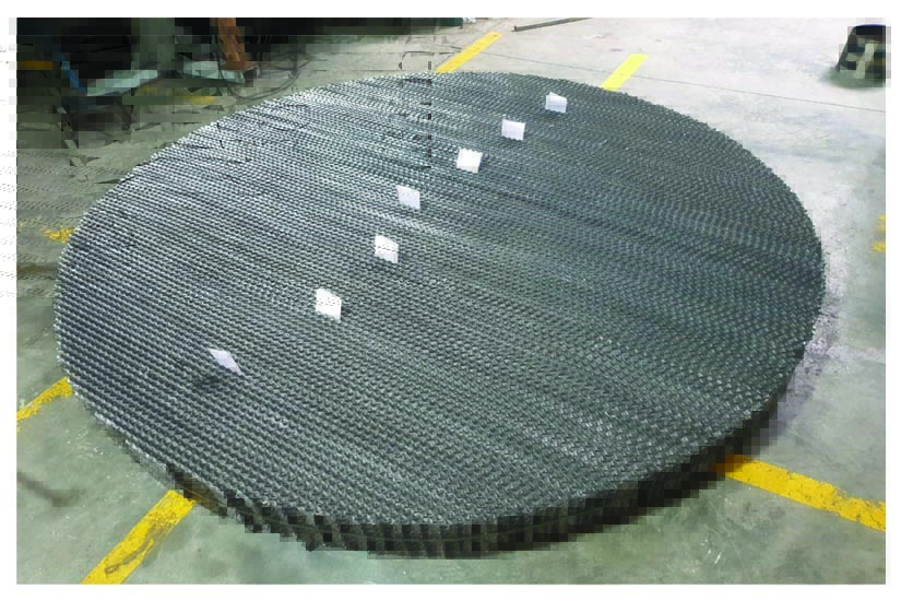 Sheet Metal Structured Packing (Large Diameter) 10.2